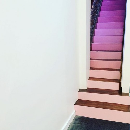 The ombre stairway to heaven